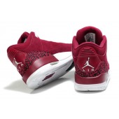 air jordan 3 retro femme rouge