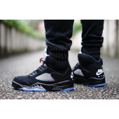 air jordan 5 on feet