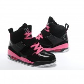 basket air jordan noir et rose