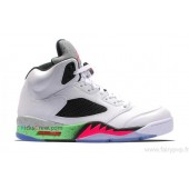 jordan 5 femme noir et rose