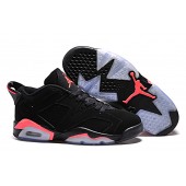 jordan 6 retro noir et rouge homme